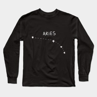 Zodiac Sign - Aries Long Sleeve T-Shirt